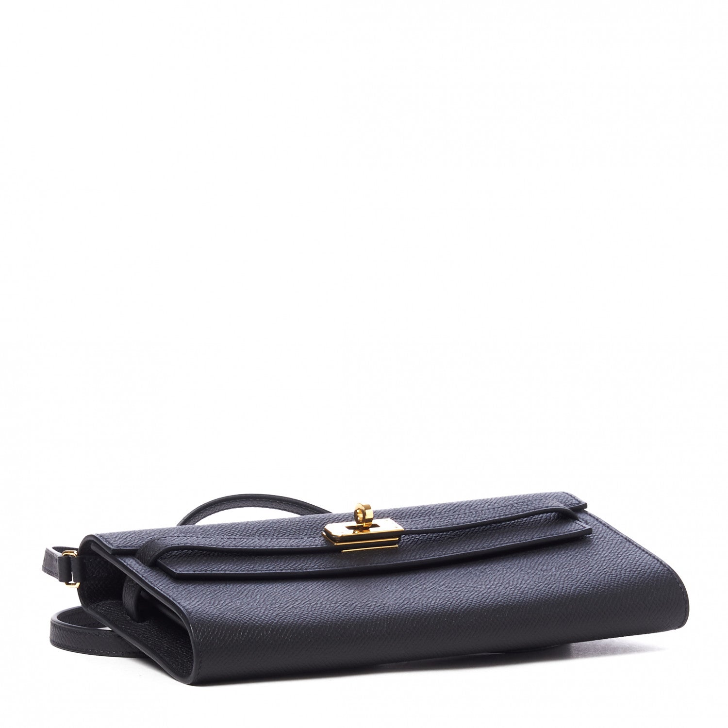 Hermes Epsom Kelly Wallet To Go Black 3 of 10