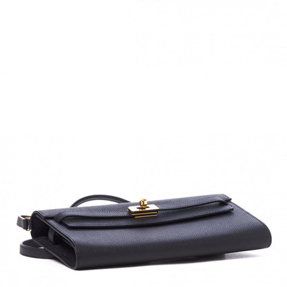 Hermes Epsom Kelly Wallet To Go Black 3 of 10