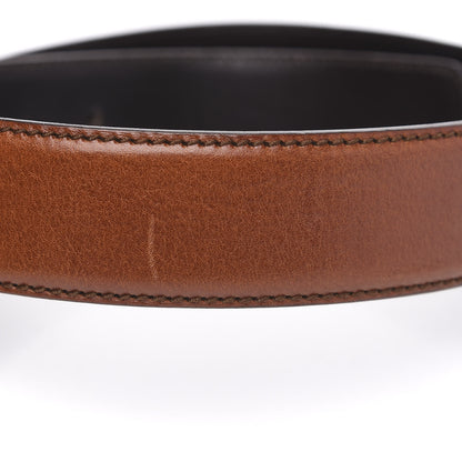 Gucci Calfskin Bamboo G Belt 70 28 Brown 5 of 5