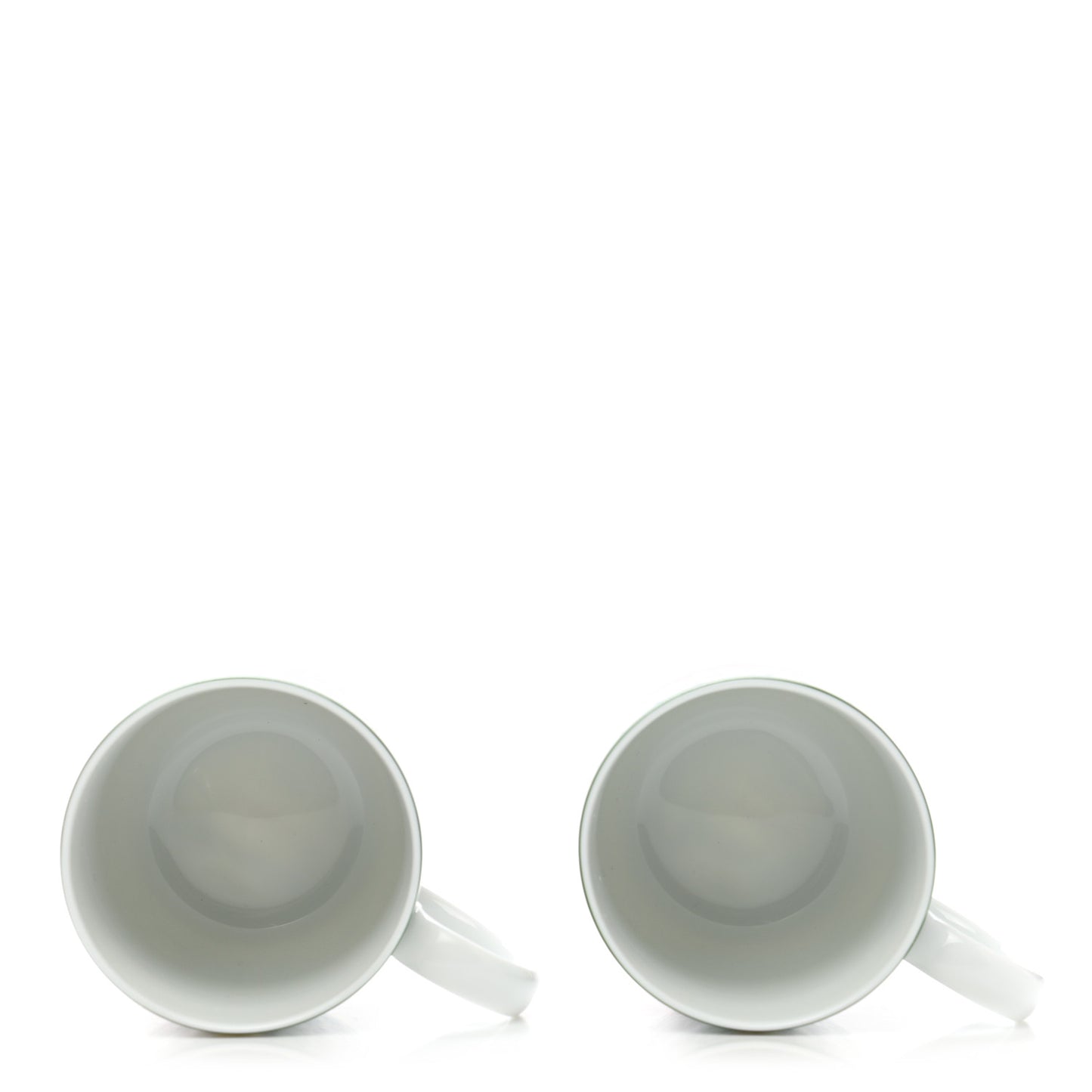 Porcelain Hippomobile Mug Set of 2