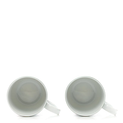 Hermes Porcelain Hippomobile Mug Set of 2 4 of 10