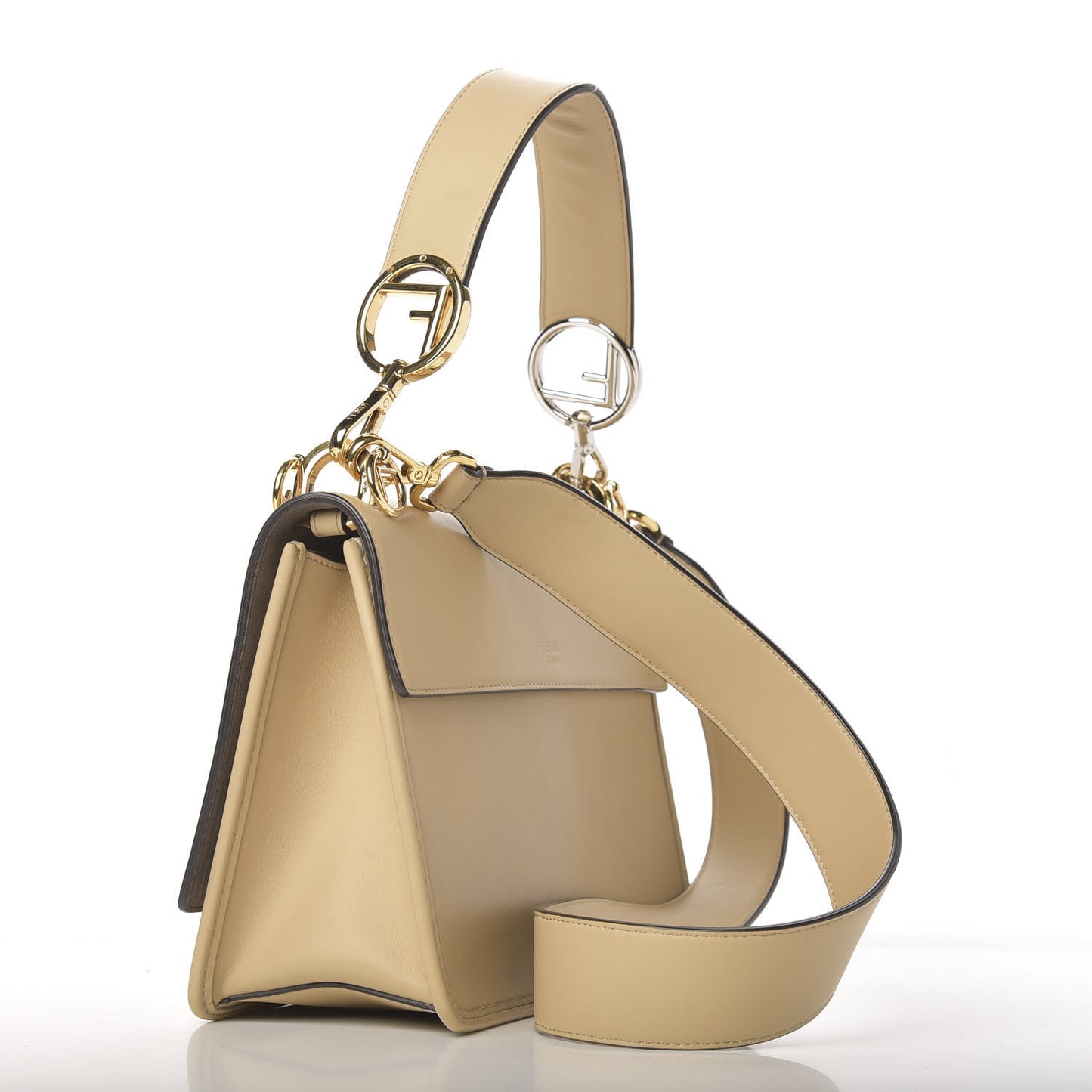 Vitello Century Opaco F is Fendi Kan I Shoulder Bag Amido