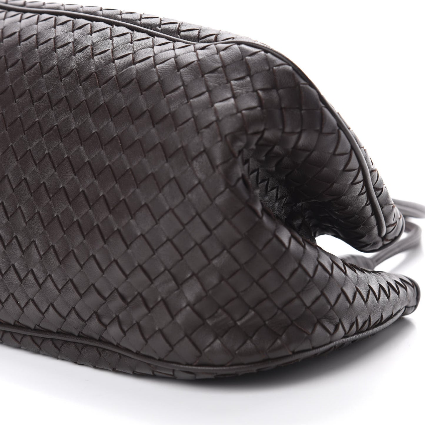 Nappa Intrecciato Woven Tote Ebano