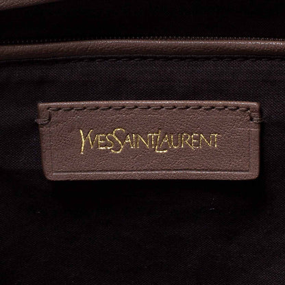 Saint Laurent Leather Large Cabas ChYc Taupe 6 of 9