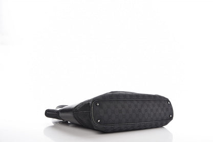 Gucci Monogram Signature GG Tote Black 4 of 17