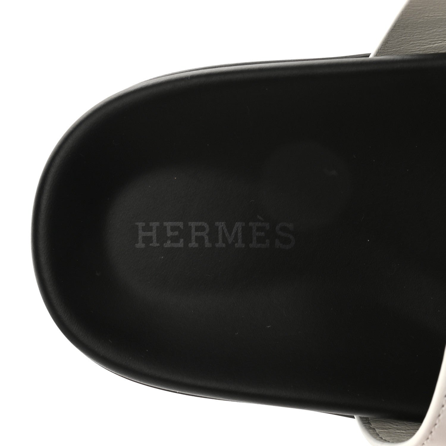 Hermes Calfskin Womens Chypre Sandals 36 White 7 of 8