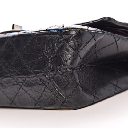 Chanel Aged Calfskin Quilted 2.55 Reissue 225 Flap Black 10 of 11
