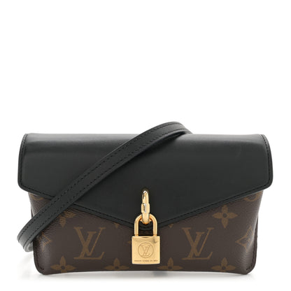 Louis Vuitton Monogram Padlock On Strap Black 1 of 9