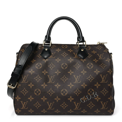 Louis Vuitton Monogram My World Tour Speedy Bandouliere 30 Black 1 of 10
