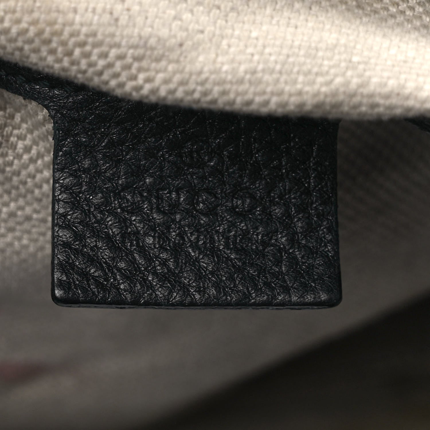 Gucci Pebbled Calfskin Soho Hobo Black 6 of 14