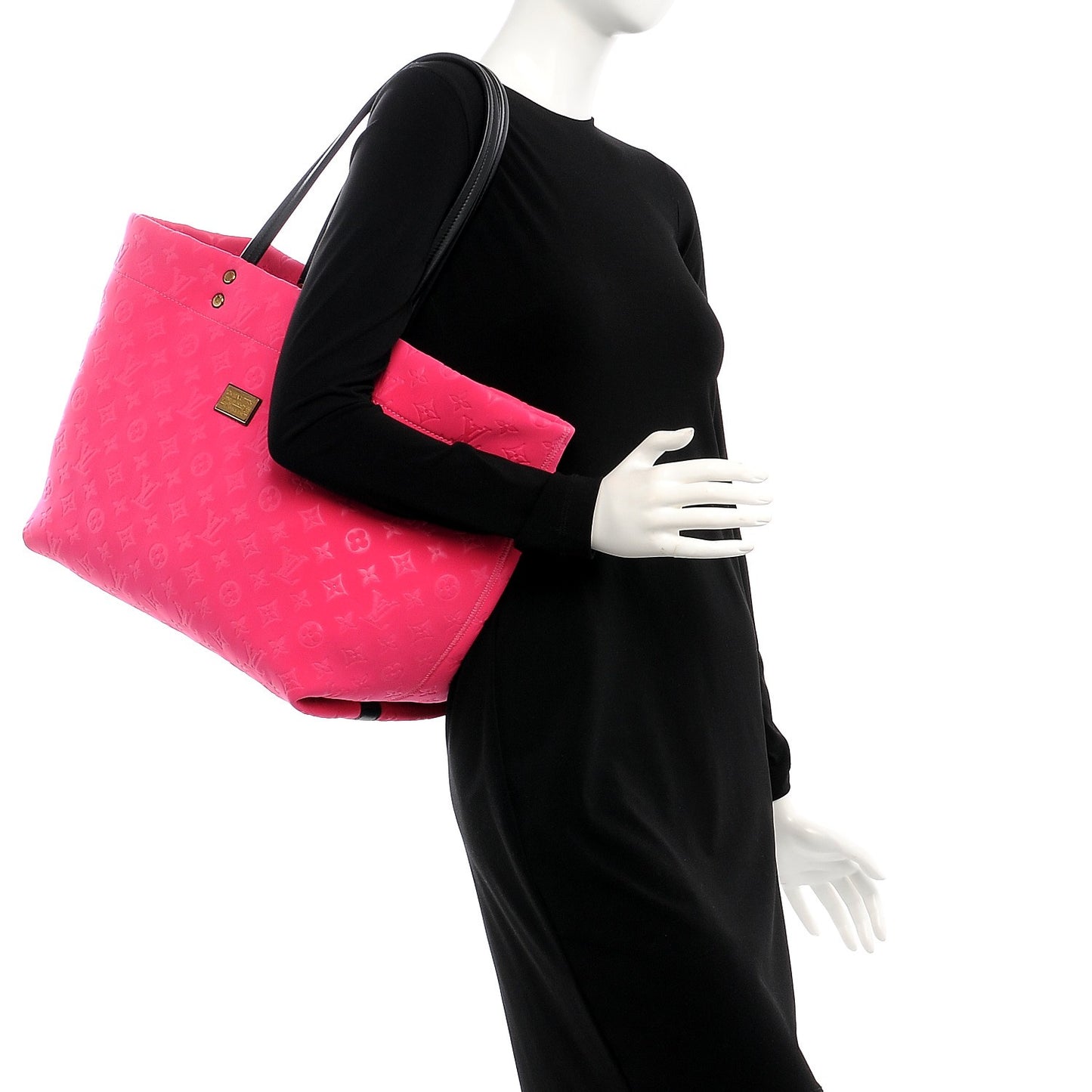 Monogram Scuba MM Fuchsia