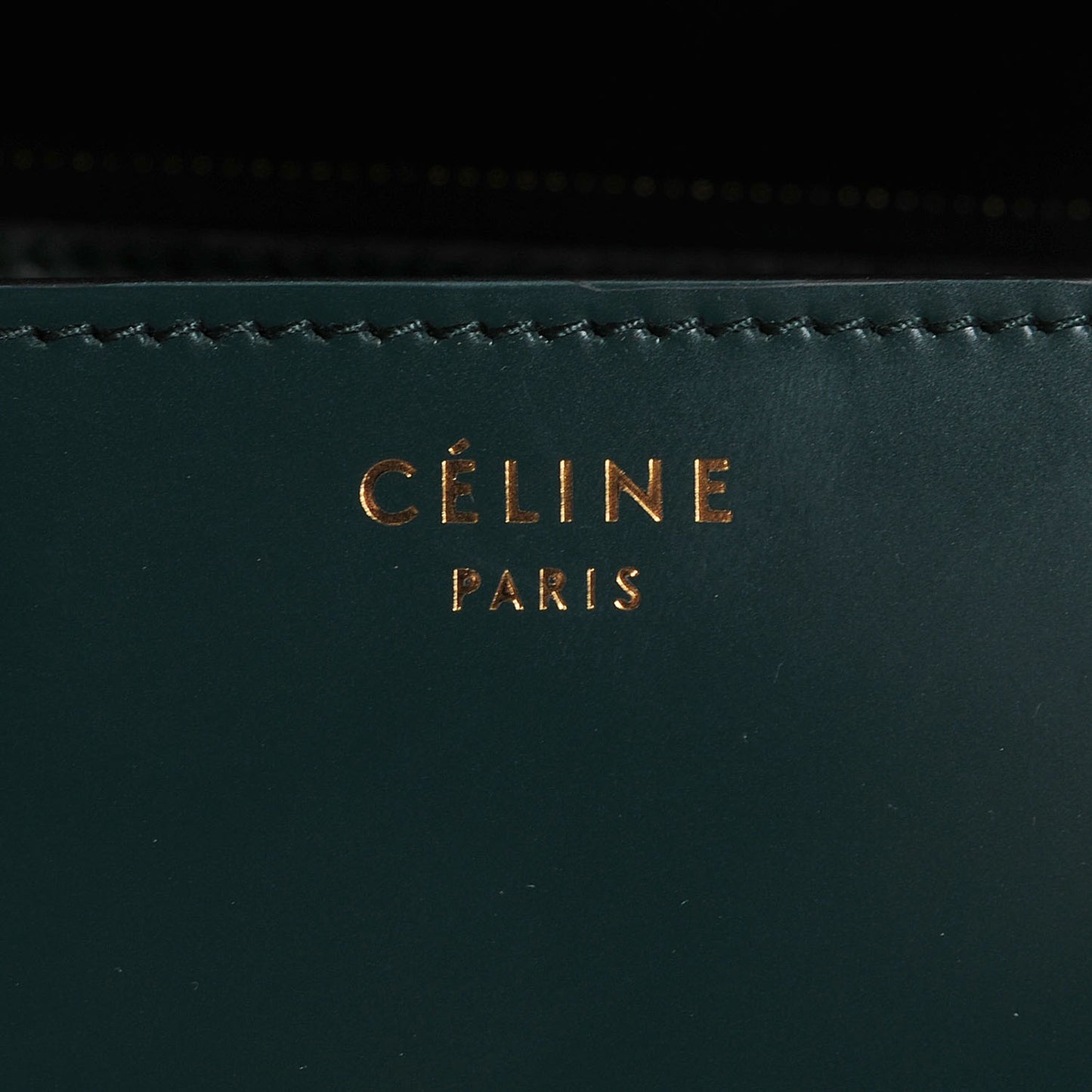 Spazzolato Calfskin Classic Box Medium Flap Bag Dark Green