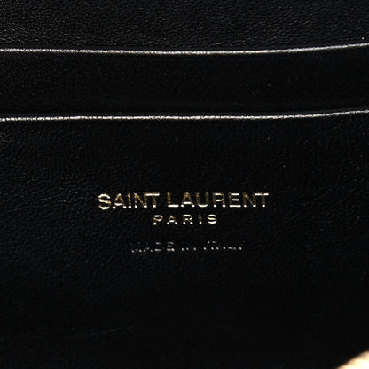 Saint Laurent Grain De Poudre Matelasse Monogram Mini Lou Camera Bag Fog 5 of 13