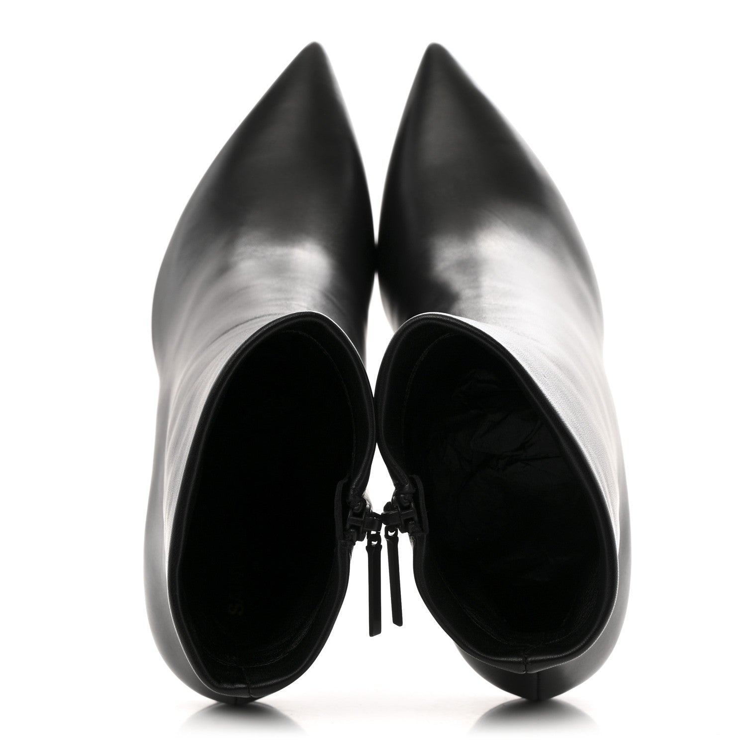 Saint Laurent Nappa Vendome Opyum 85 Ankle Boots 39 Black 2 of 10