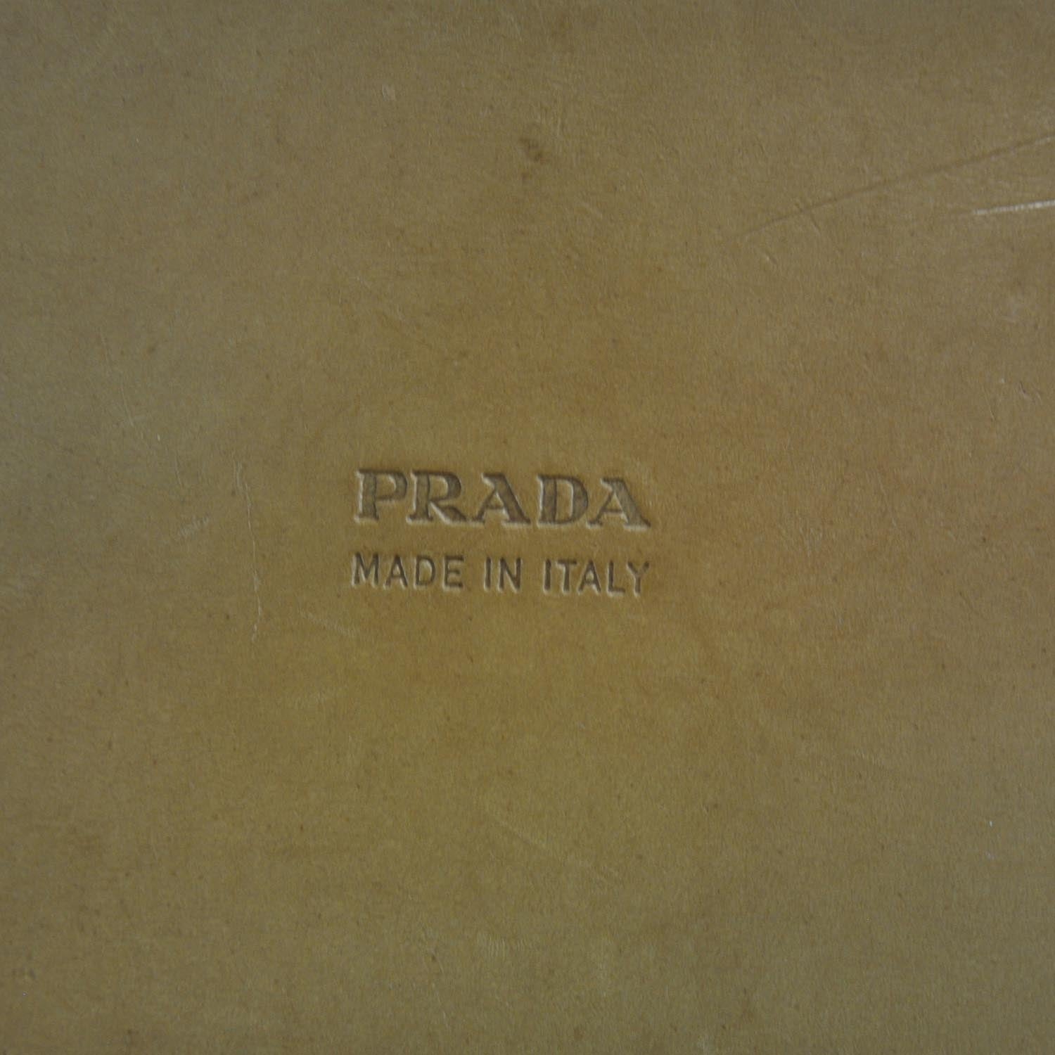 Prada Vinyl Calfskin Transparent Venice Printed Tote 8 of 10
