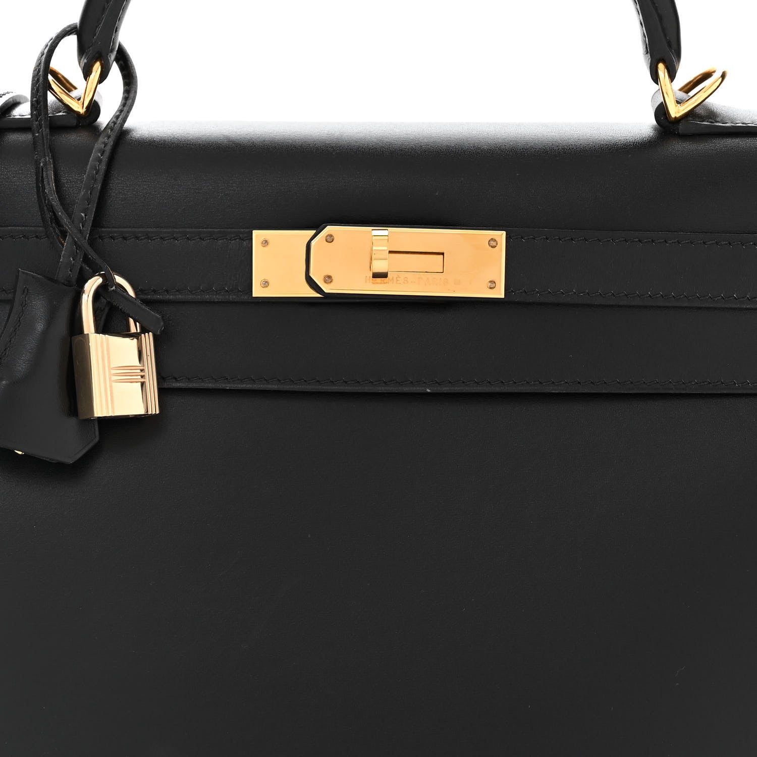 Hermes Box Kelly Sellier 28 Black 8 of 26
