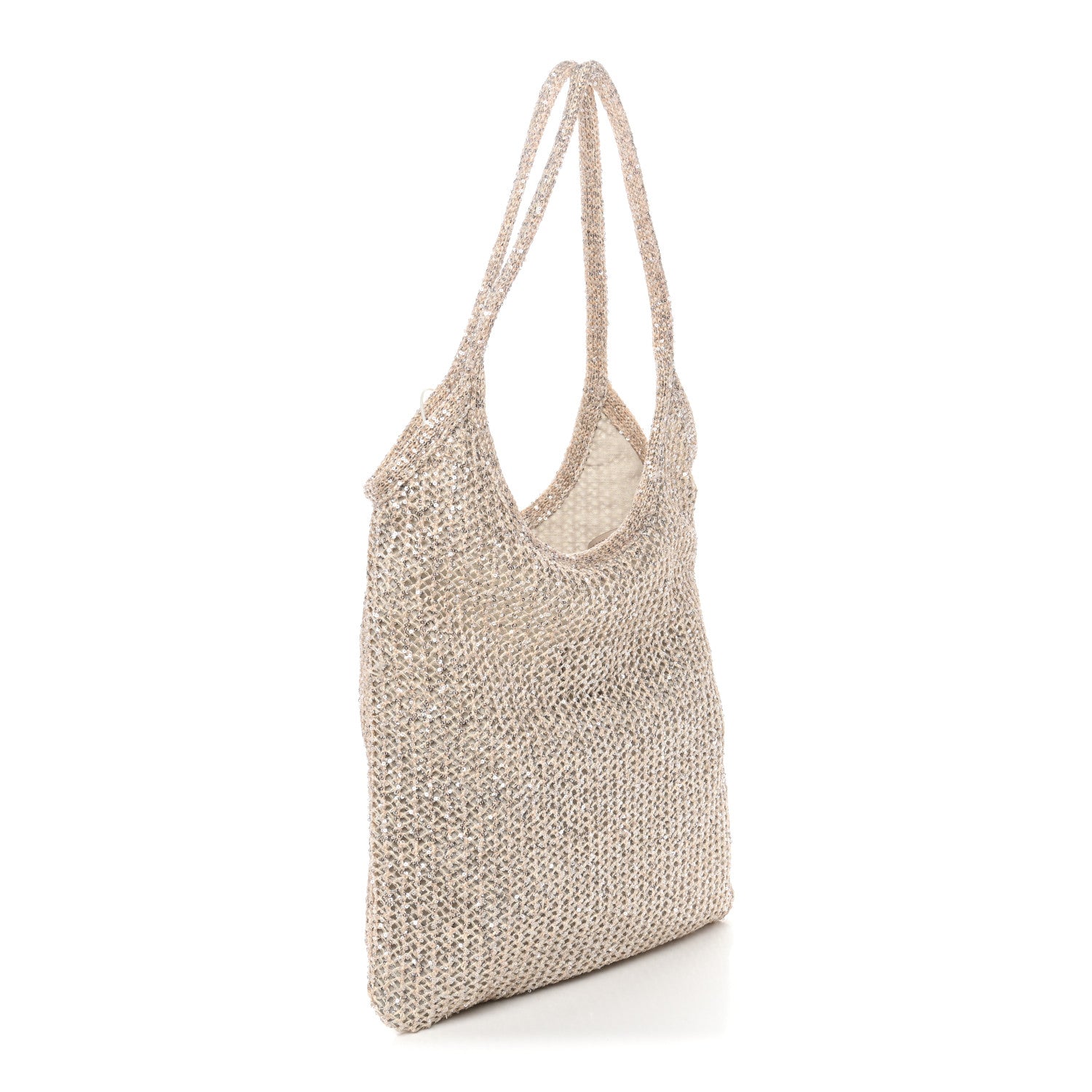 Miu Miu Sequin Mesh Ivy Bag Cipria 4 of 11