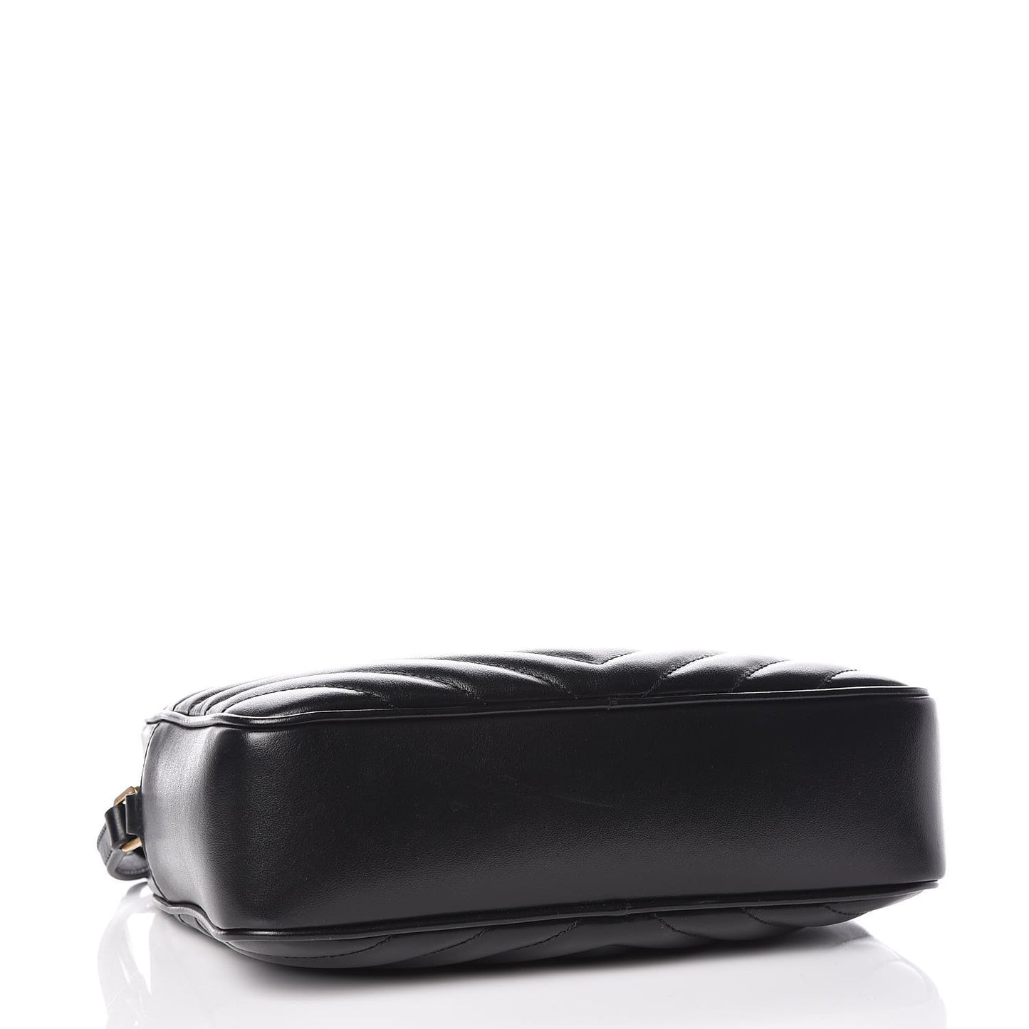 Calfskin Matelasse Monogram Lou Camera Bag Black