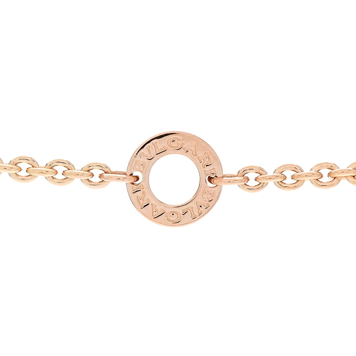 Bulgari 18K Rose Gold B.Zero1 Pendant Necklace 4 of 7