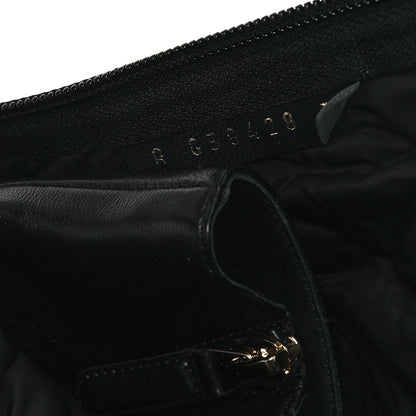 Chanel Mixed Fibers Lambskin Patent Calfskin Convertible High Boots 38 Black 8 of 10