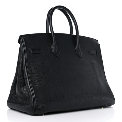 Hermes Togo Birkin 35 Black 3 of 13