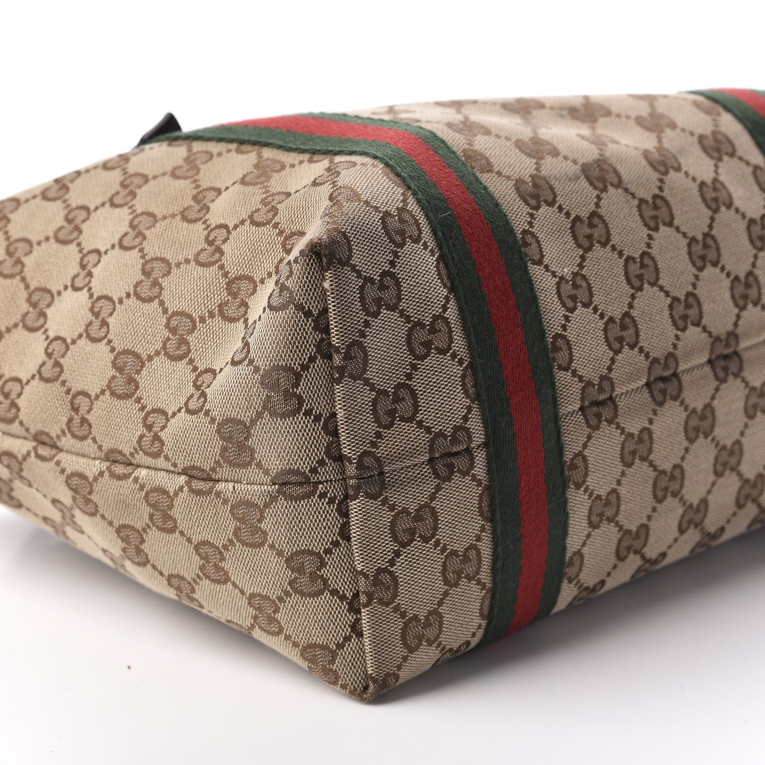 Gucci Monogram Medium Jolicoeur Tote Dark Brown 7 of 8