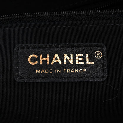 Chanel Calfskin Quilted Large Daily Hobo Black 6 of 10