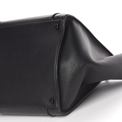 Celine Supple Calfskin Medium Phantom Luggage Black 12 of 16