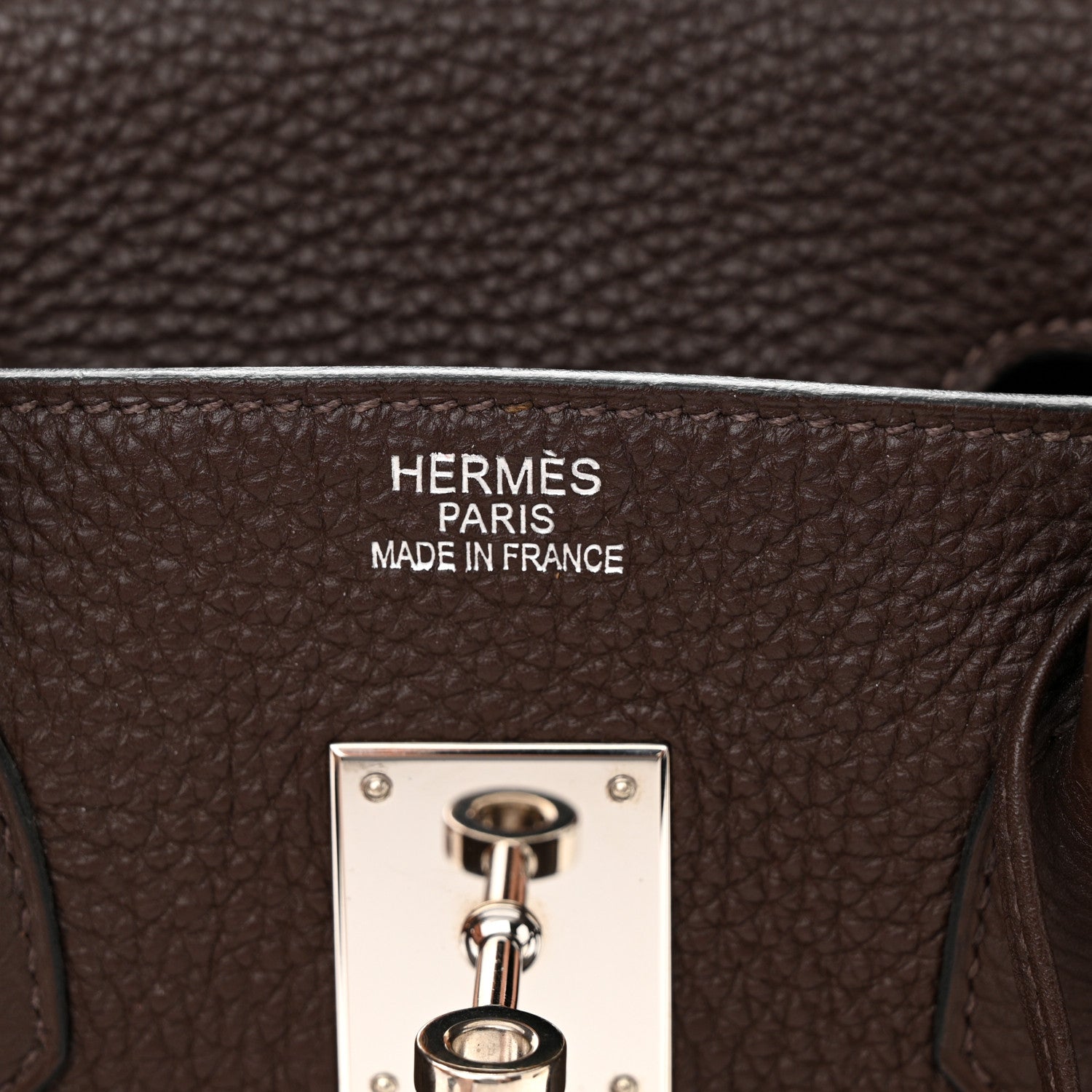 Hermes Fjord Birkin 35 Chocolate 6 of 16