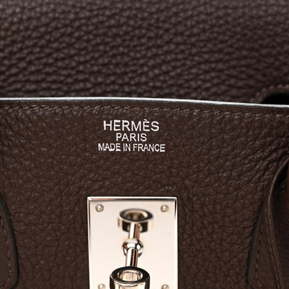 Hermes Fjord Birkin 35 Chocolate 6 of 16