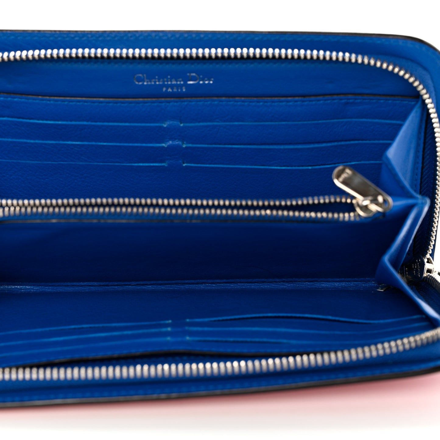 Smooth Calfskin Diorissimo Voyageur Wallet Malabar