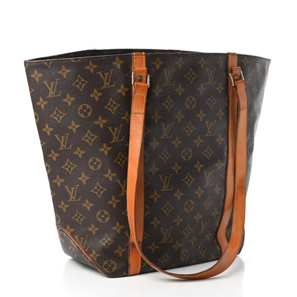 Louis Vuitton Monogram Sac Shopping Tote 3 of 10