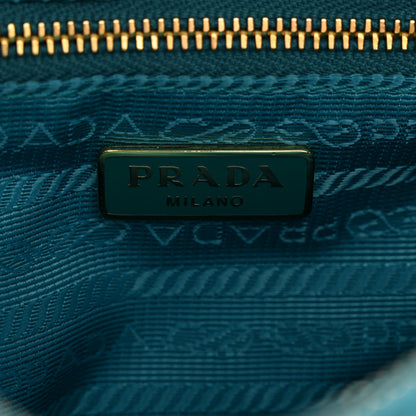 Prada Tessuto Nylon Saffiano Crossbody Bag Turchese 7 of 10