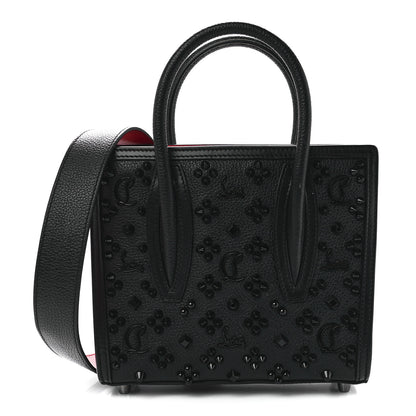 Christian Louboutin Calfskin Spikes Loubinthesky Mini Paloma Black 1 of 11