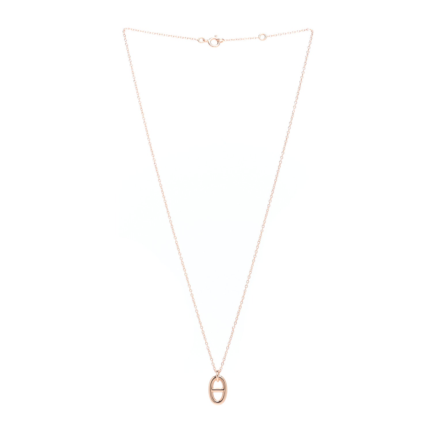 Hermes 18K Rose Gold PM Farandole Pendant Necklace 3 of 5