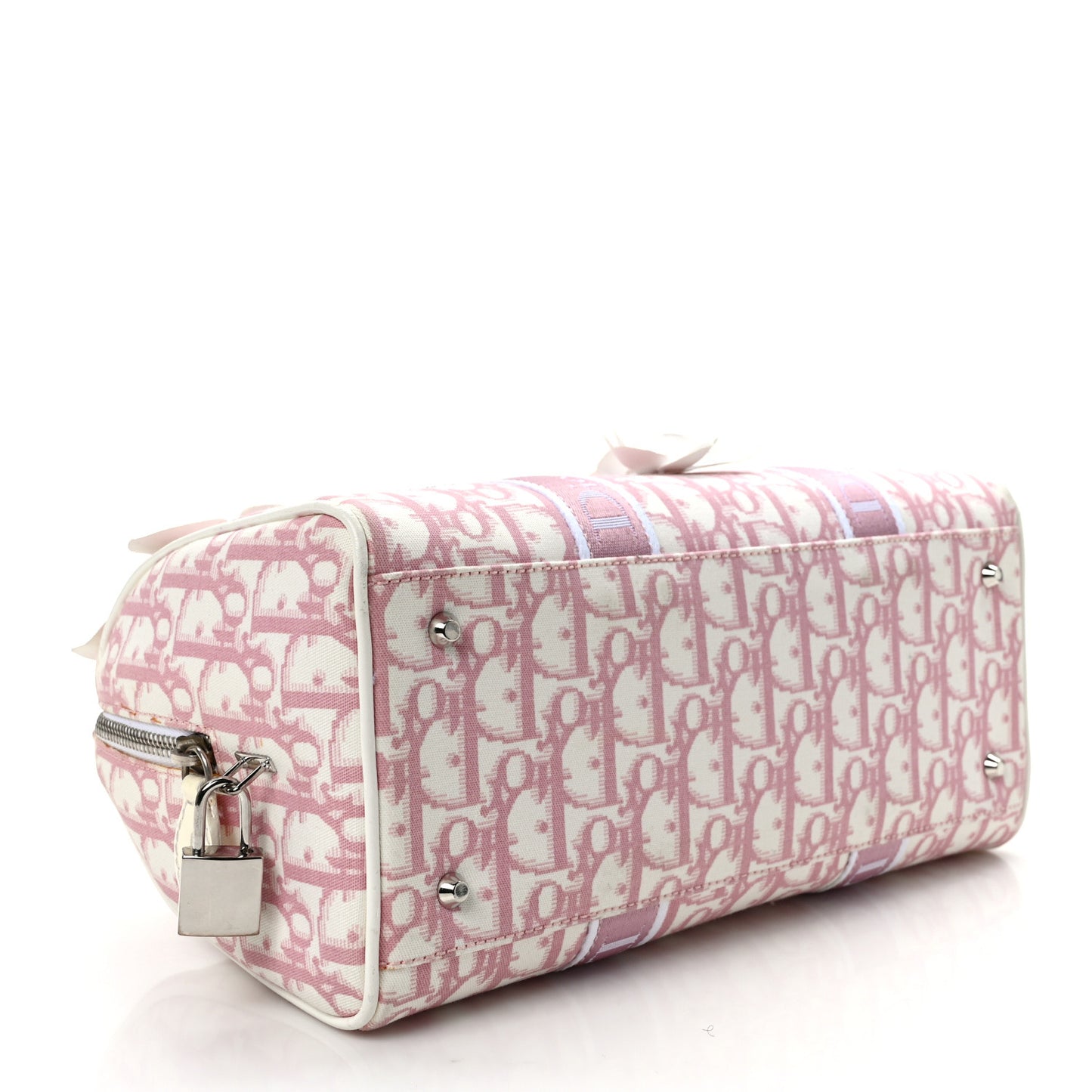 Monogram Girly Boston Pink