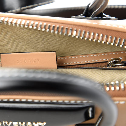 Givenchy Calfskin Small Topstitch Bi-Color Antigona Beige Black 9 of 10