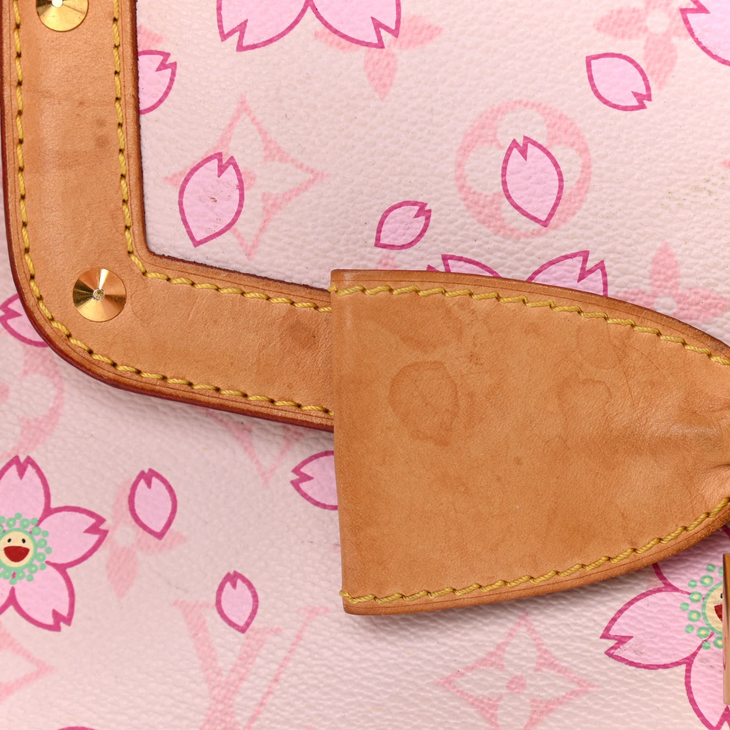 Louis Vuitton Monogram Cherry Blossom Sac Retro Pink 15 of 17