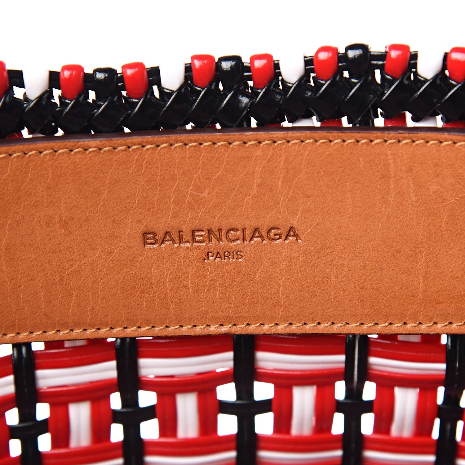 Balenciaga PU Calfskin Bistrot Panier Tote 6 of 11