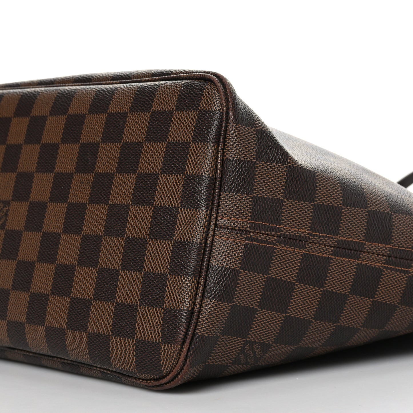 Damier Ebene Neo Neverfull MM Rose Ballerine