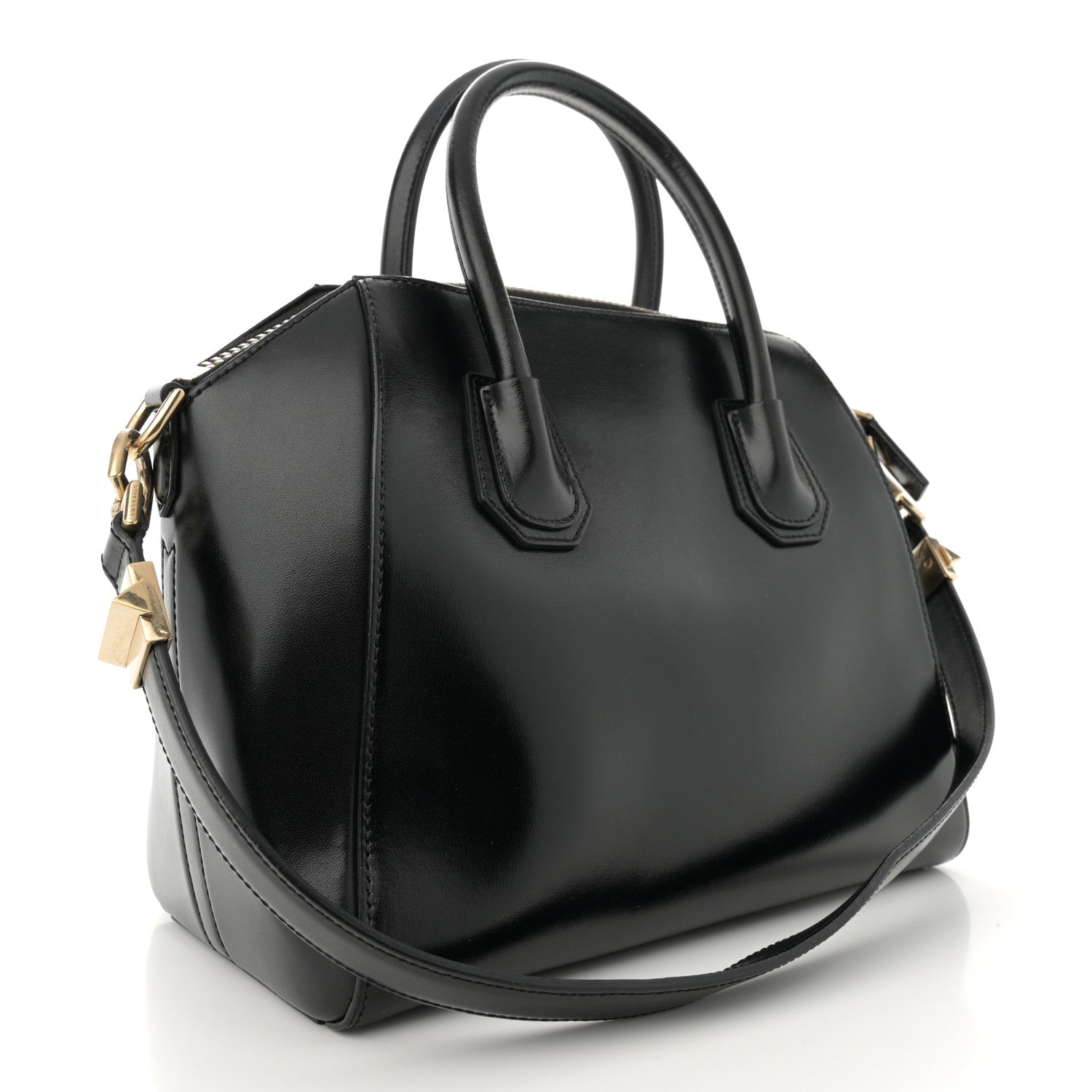Givenchy Shiny Lord Calfskin Small Antigona Black 3 of 12