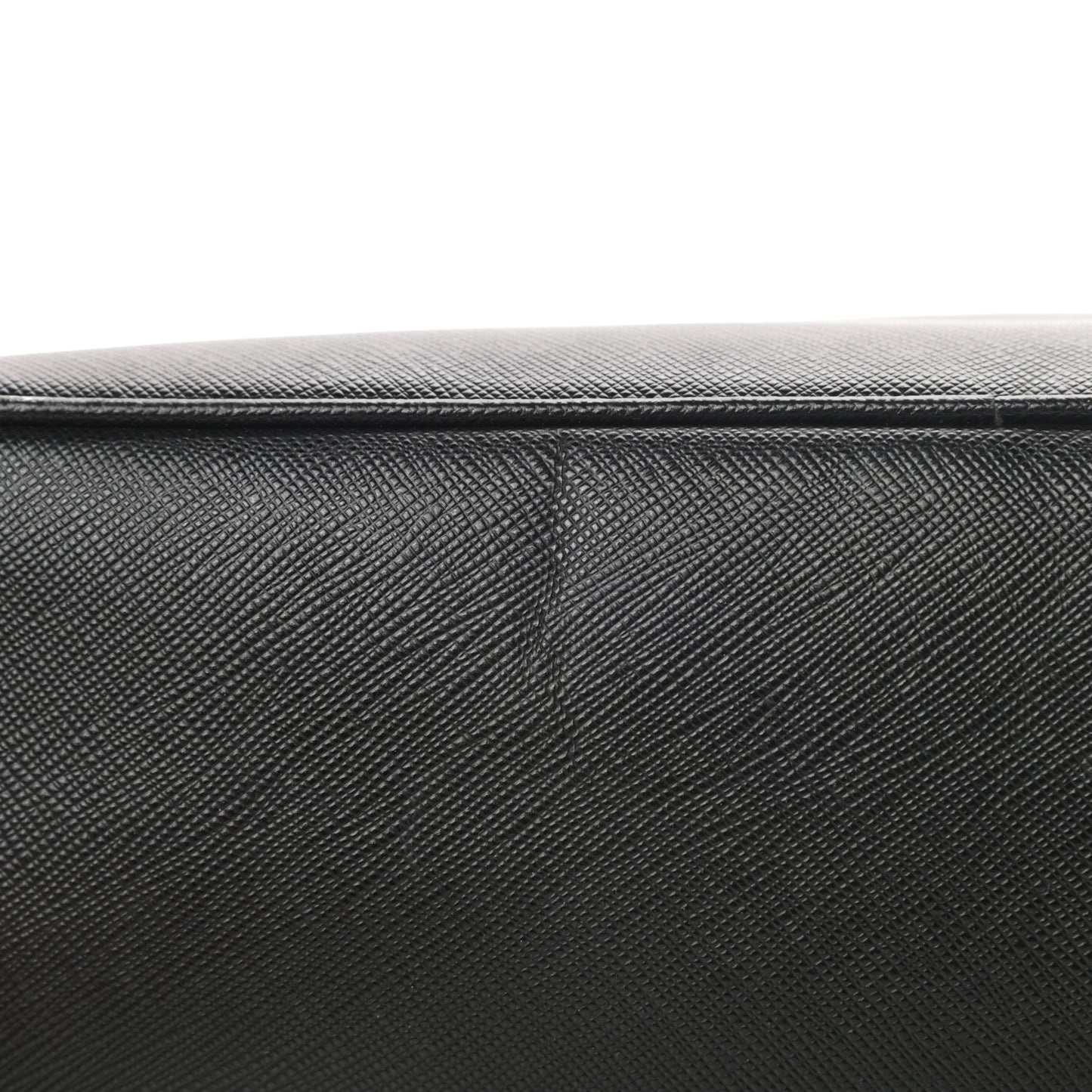 Saffiano Small Galleria Double Zip Tote Black