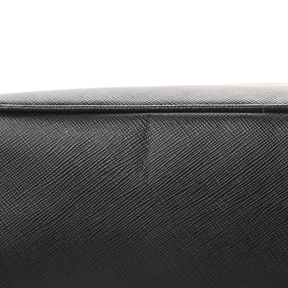Prada Saffiano Small Galleria Double Zip Tote Black 17 of 21