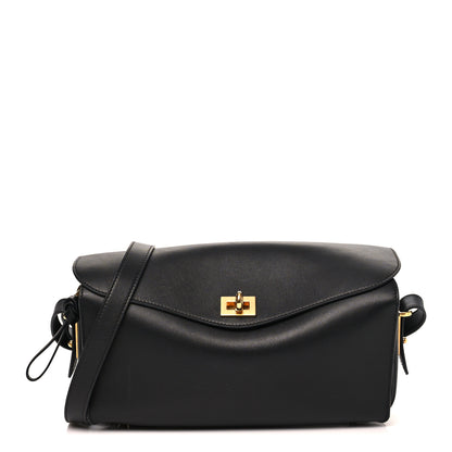 Balenciaga Smooth Calfskin Medium Le 7 Shoulder Bag Black 1 of 9