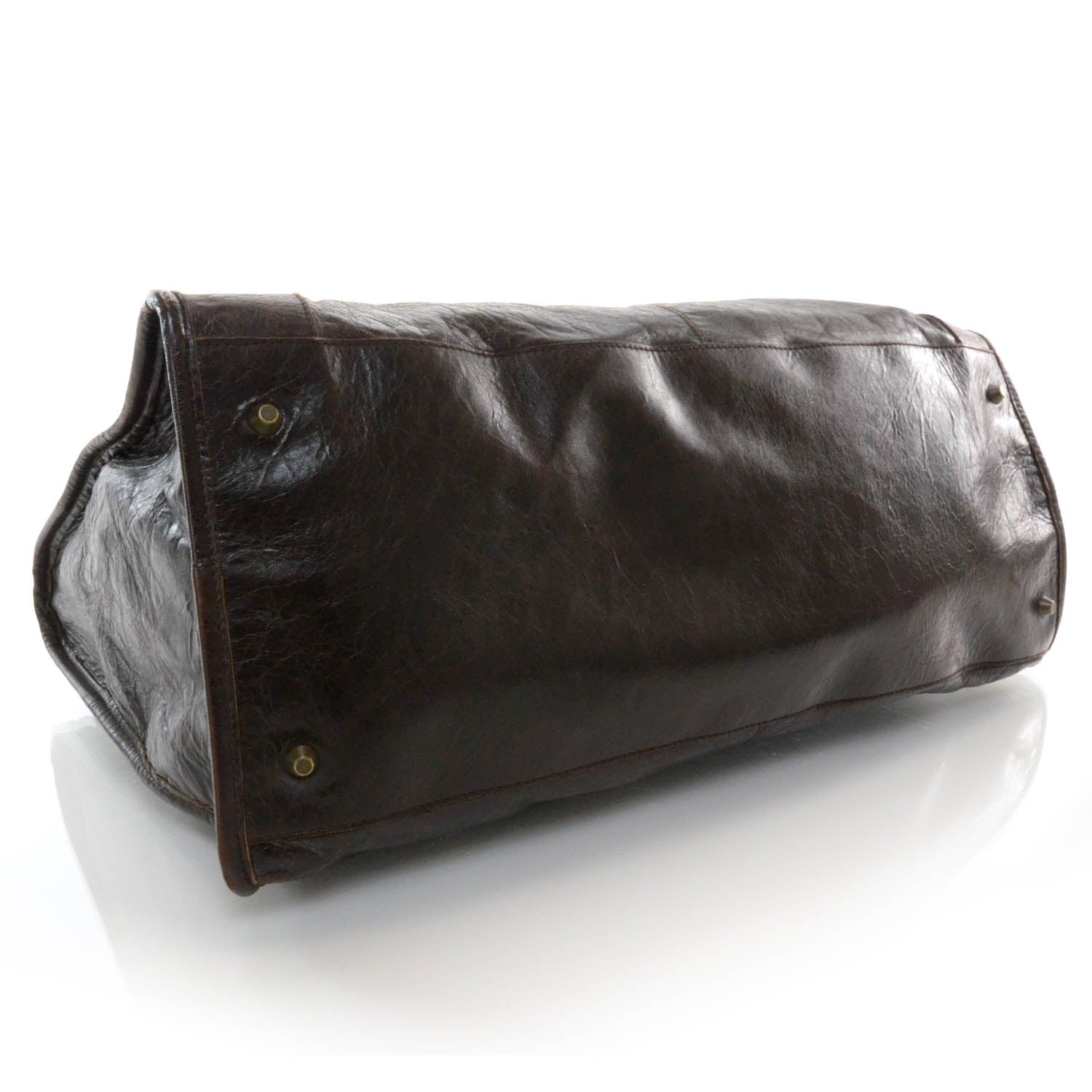 Balenciaga Chevre Work Chocolate 4 of 10