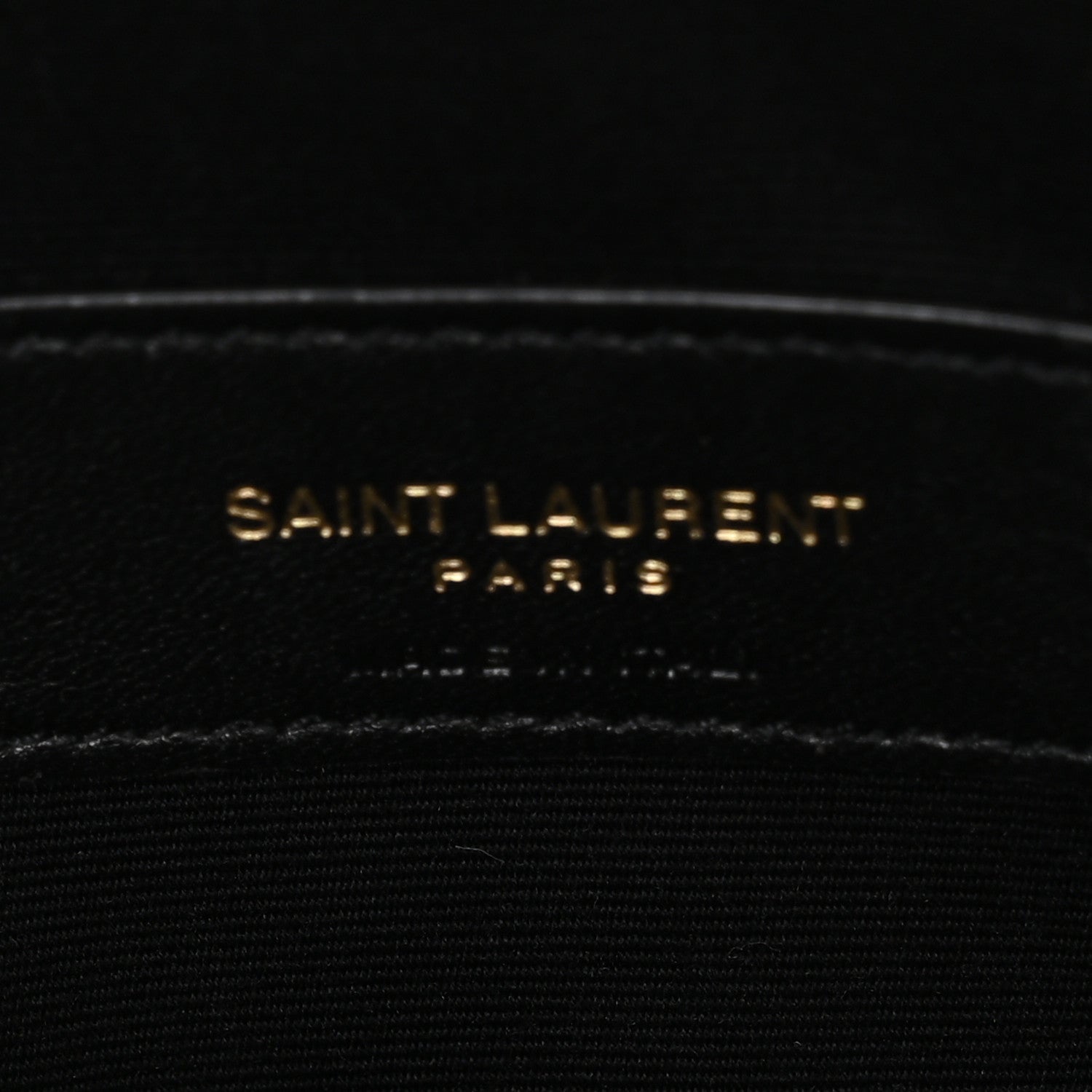 Saint Laurent Grain De Poudre Uptown Pouch Black 6 of 8