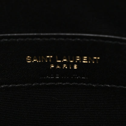 Saint Laurent Grain De Poudre Uptown Pouch Black 6 of 8