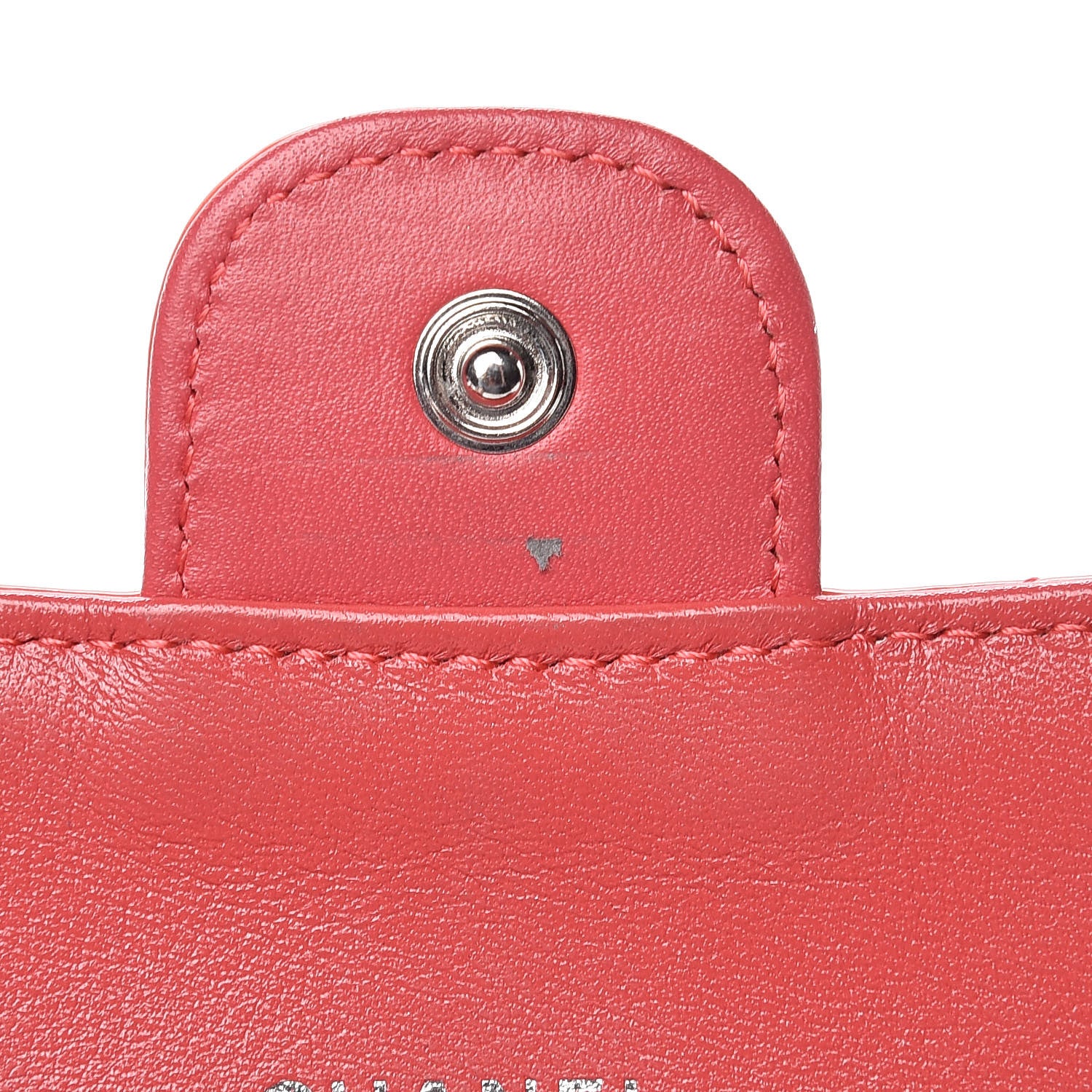 Chanel Patent Quilted Travel Wallet Rose Fonce 17 of 22
