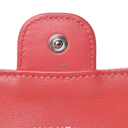 Chanel Patent Quilted Travel Wallet Rose Fonce 17 of 22