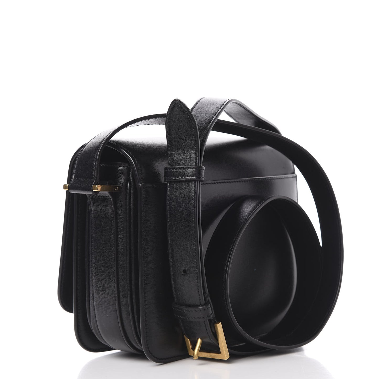 Calfskin Le 61 Shoulder Bag Black